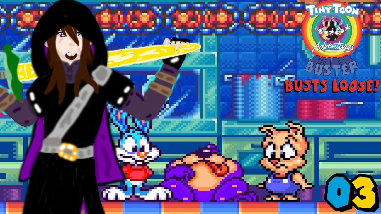 Snack 3 - Dizzy's Kitchen Raid! ~ Tiny Toon Adventures: Buster Busts Loose (SNES)