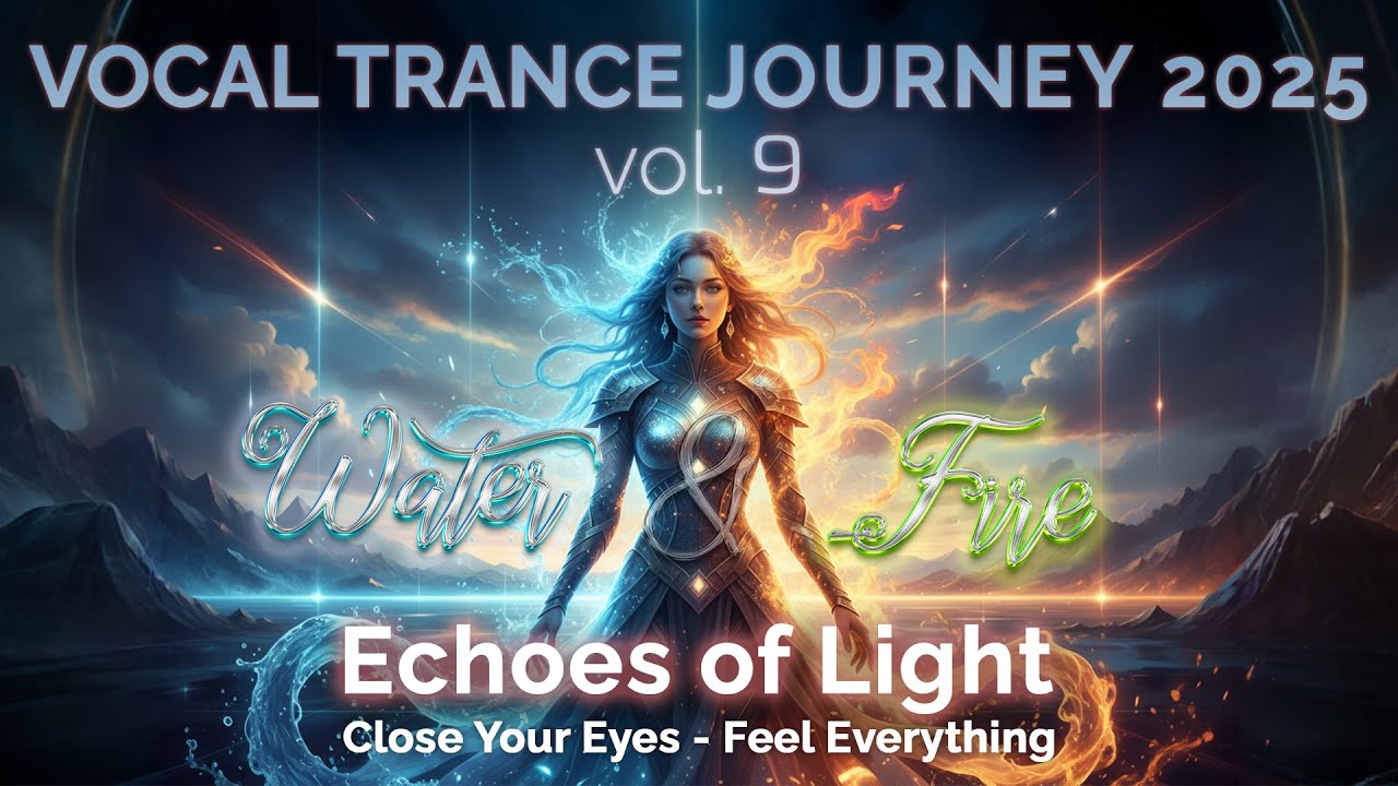 Best Emotional Female Vocal Trance 2025 | Water & Fire Uplifting Trance Mix (1 Hour, Vol. 9)