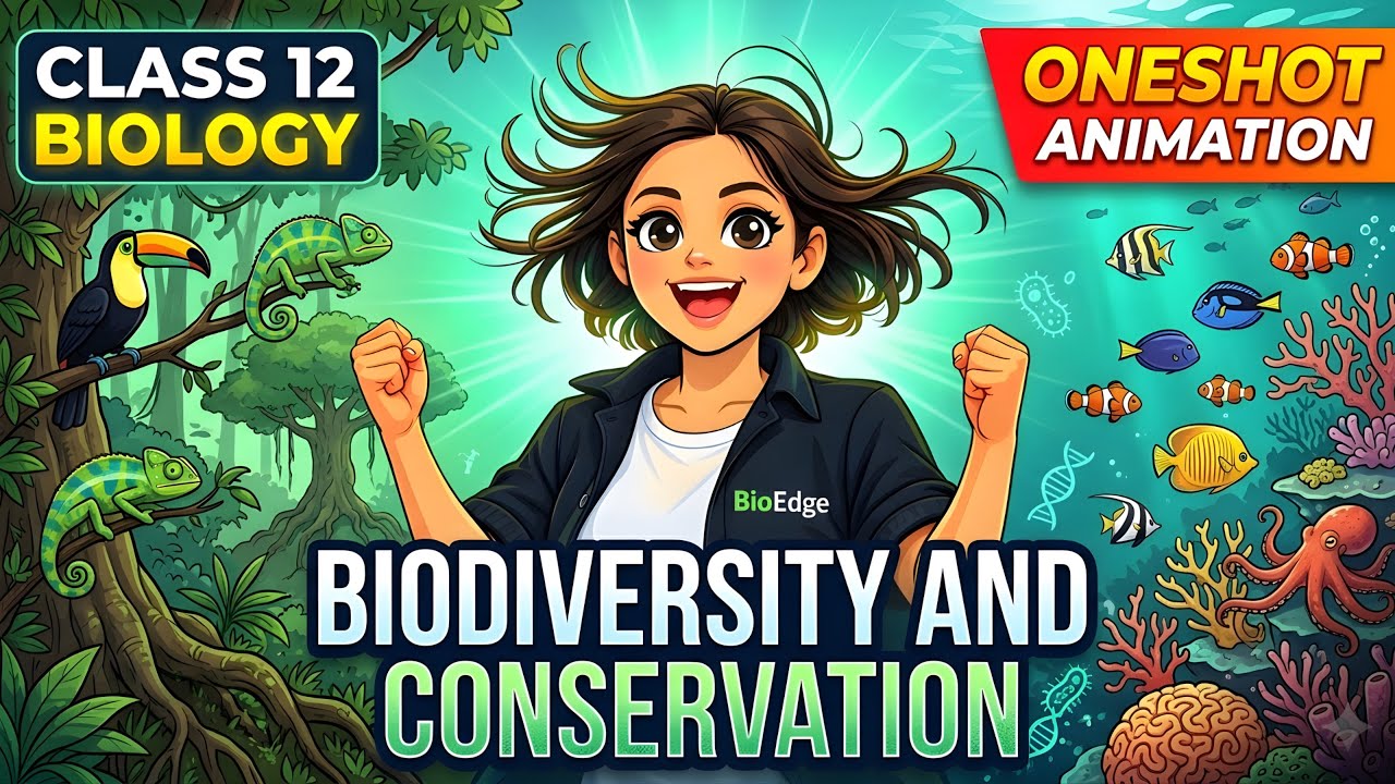 Biodiversity and Conservation | Class 12 Biology | Full Chapter One Shot | CBSE 2026 Boards | #NEET