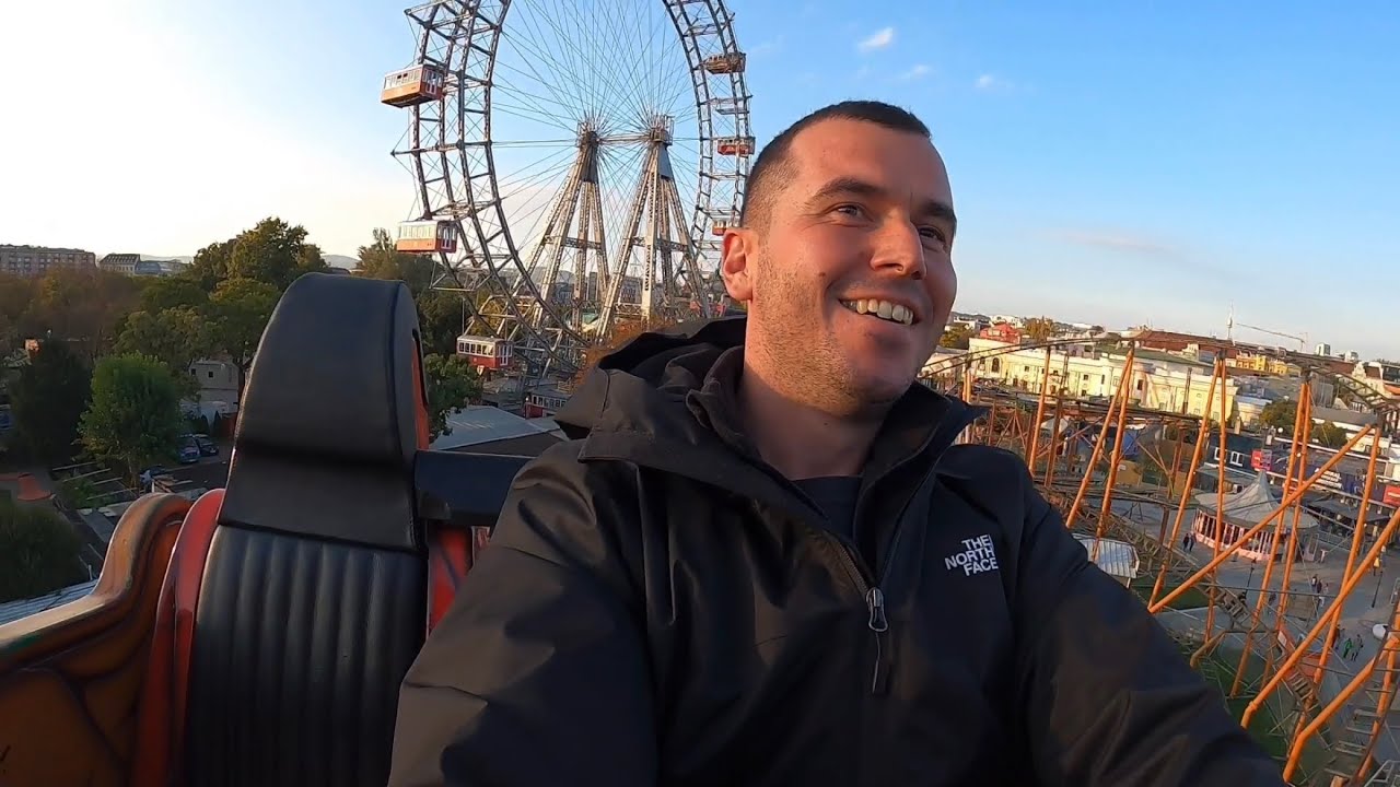 Super 8er Bahn - ONRIDE - Longest Roller Coaster in Wiener Prater