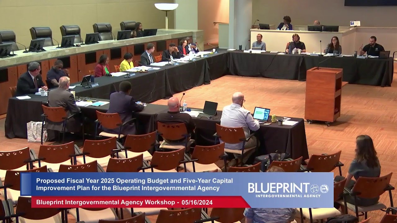 Blueprint Intergovernmental Agency Meeting to Discuss Airport Gateway Project and FY2024 Budget.