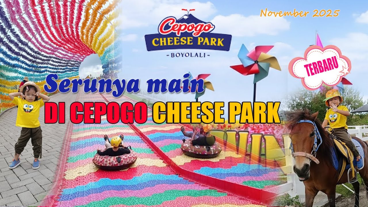 REVIEW TERBARU CEPOGO CHEESE PARK BOYOLALI 2025 ll WISATA EDUKASI DAN KULINER #wisatakeluarga 