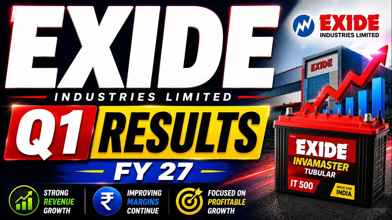 Exide Industries Q1 FY27 Results | Exide Industries Results Today | Exide Industries Latest News