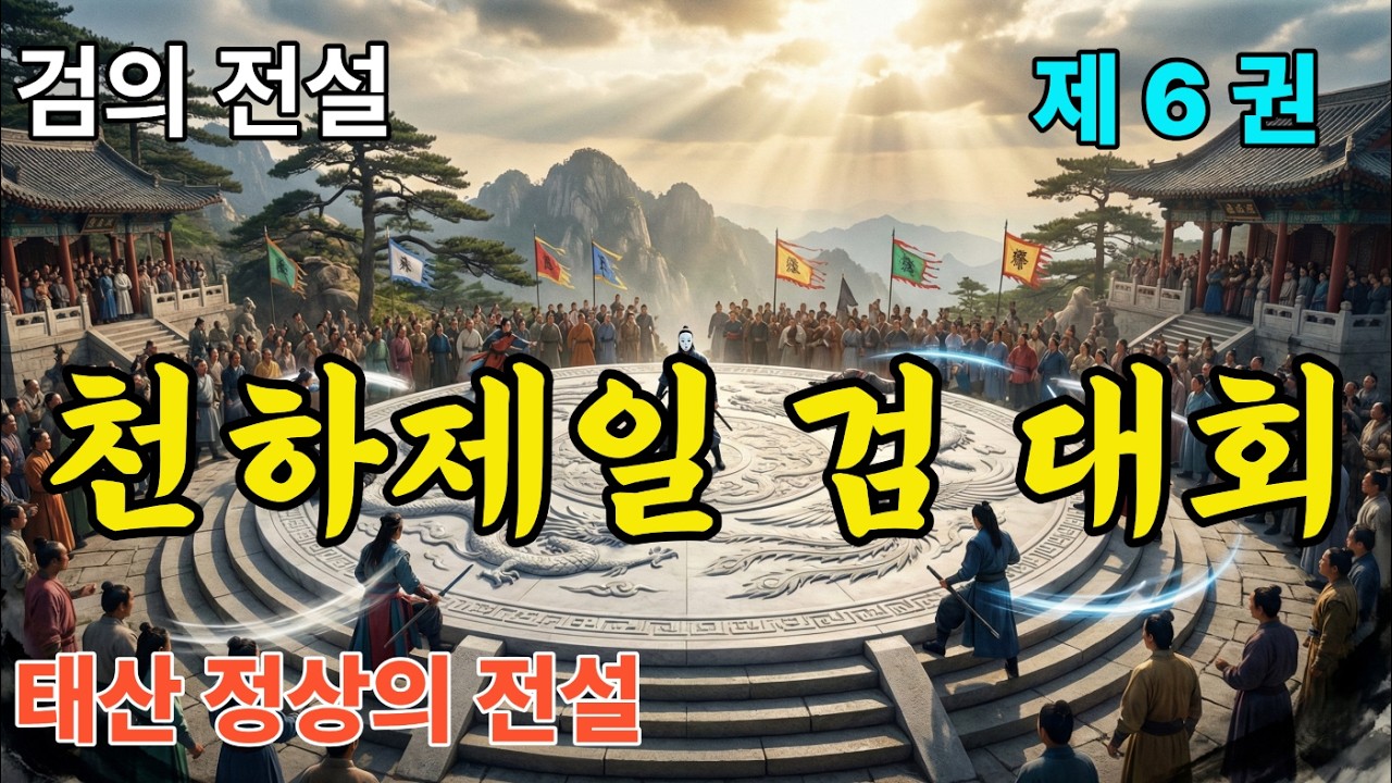 검의전설6. 태산 정상 천하제일검 대회, ! 