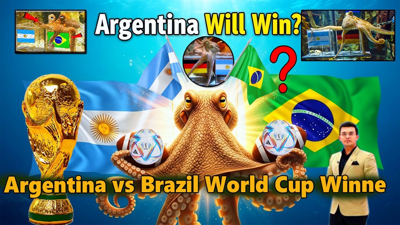 Who Will Win FIFA World Cup 2026? New Octopus Prediction  Released  Argentina Or Brazil