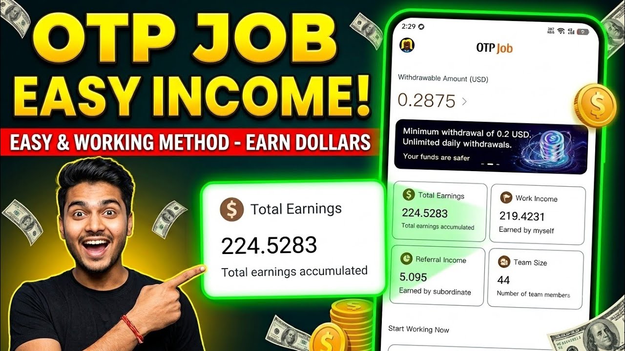 OTP Job Easy Earn Money Online | How to Sell WhatsApp Number & Earn Dollars | WhatsApp OTP Work