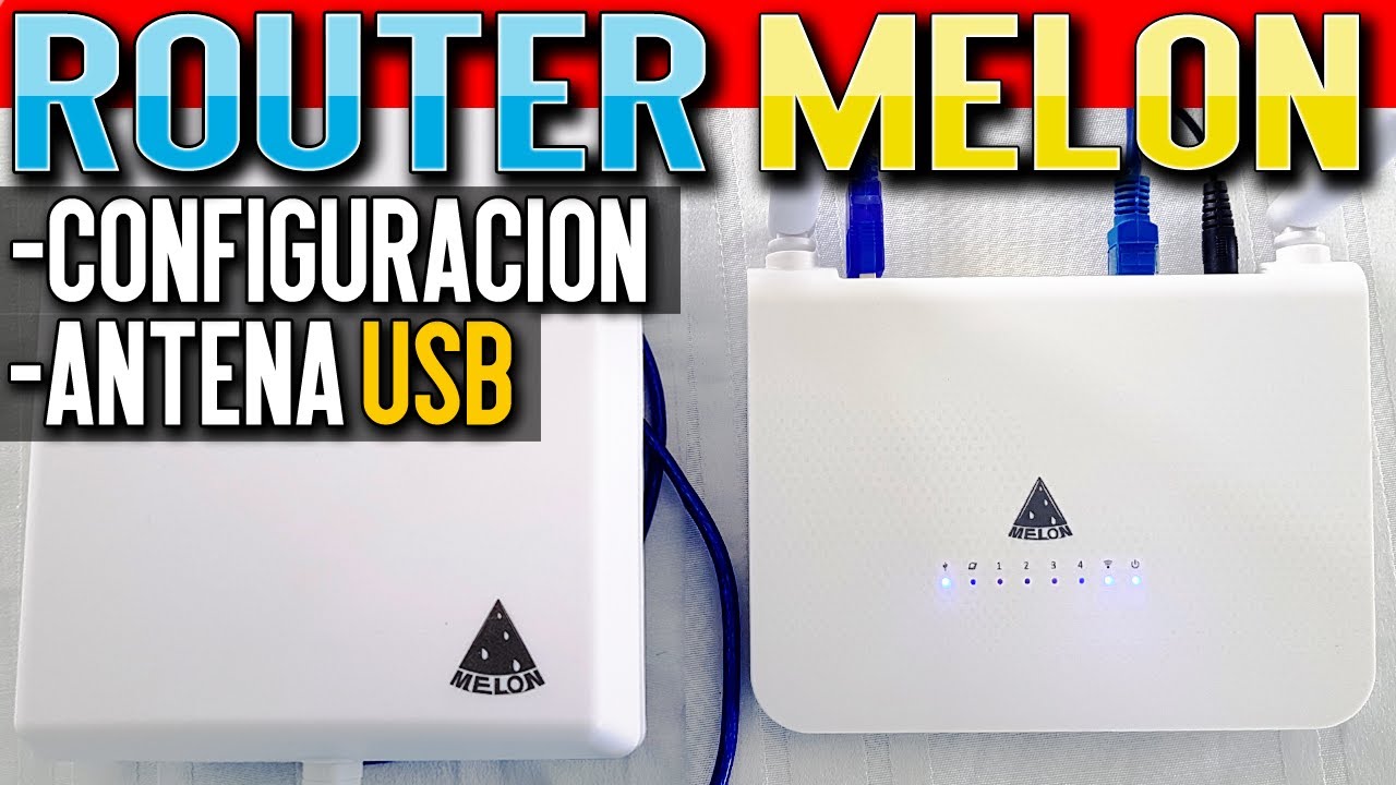 Configurar Router Melon R658/R658U con Antena Externa Wifi USB + PRUEBAS