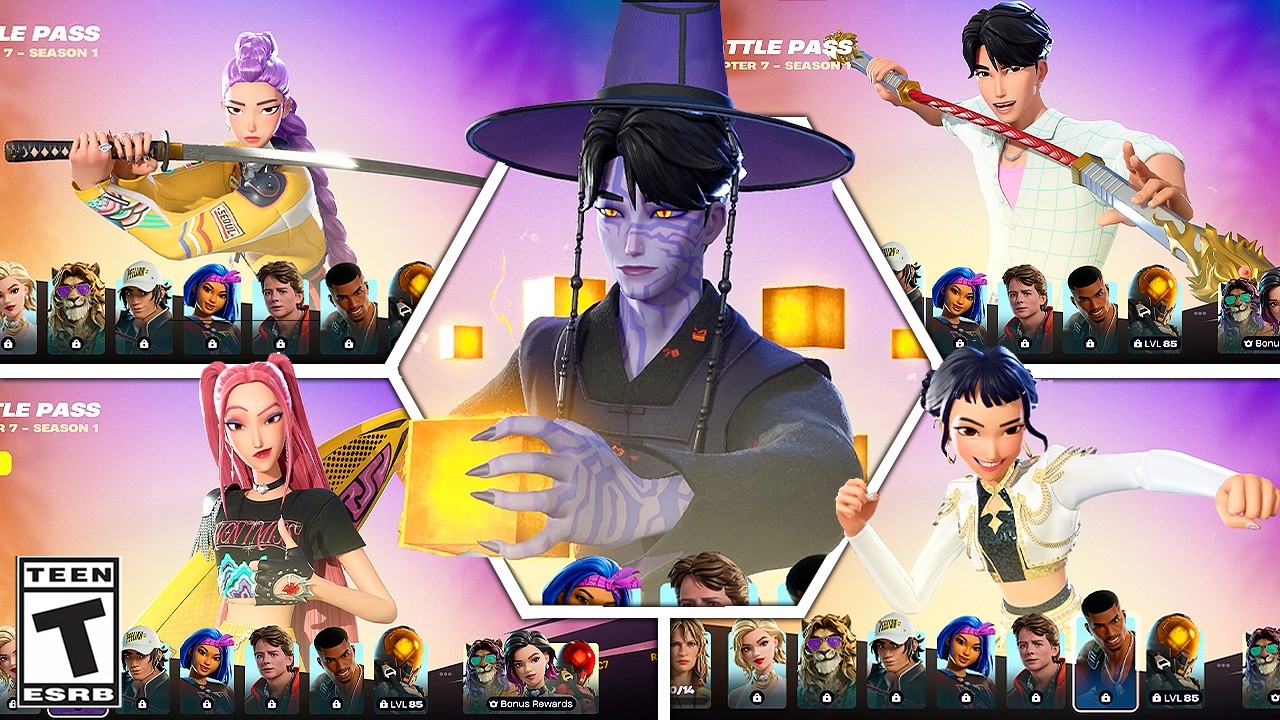 K-Pop Demon Hunters Using Battle Pass Intros 👀