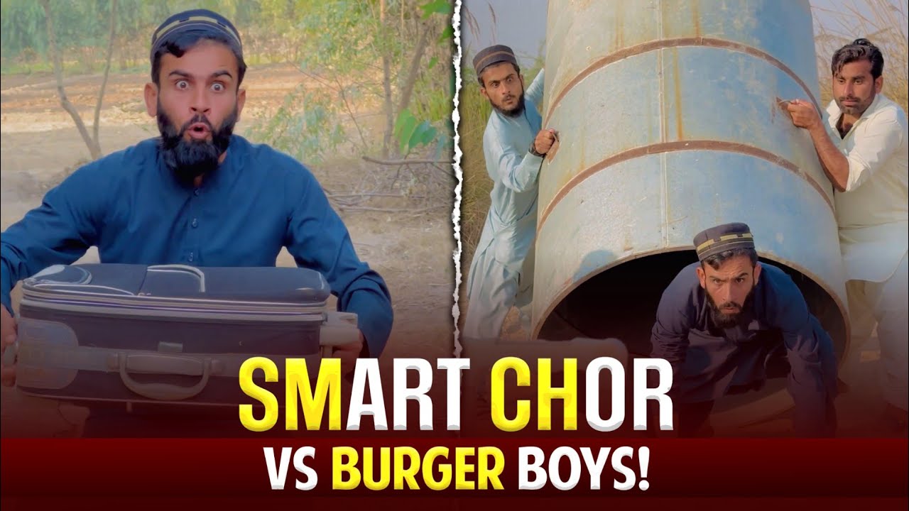 Smart 📀 Chor Vs Burger 🍔 Boys! 👨