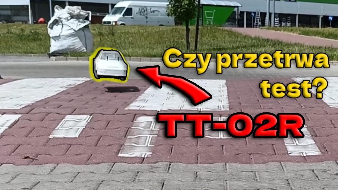 Genialne autko RC na asfalt - Test tamiyi  #tt02