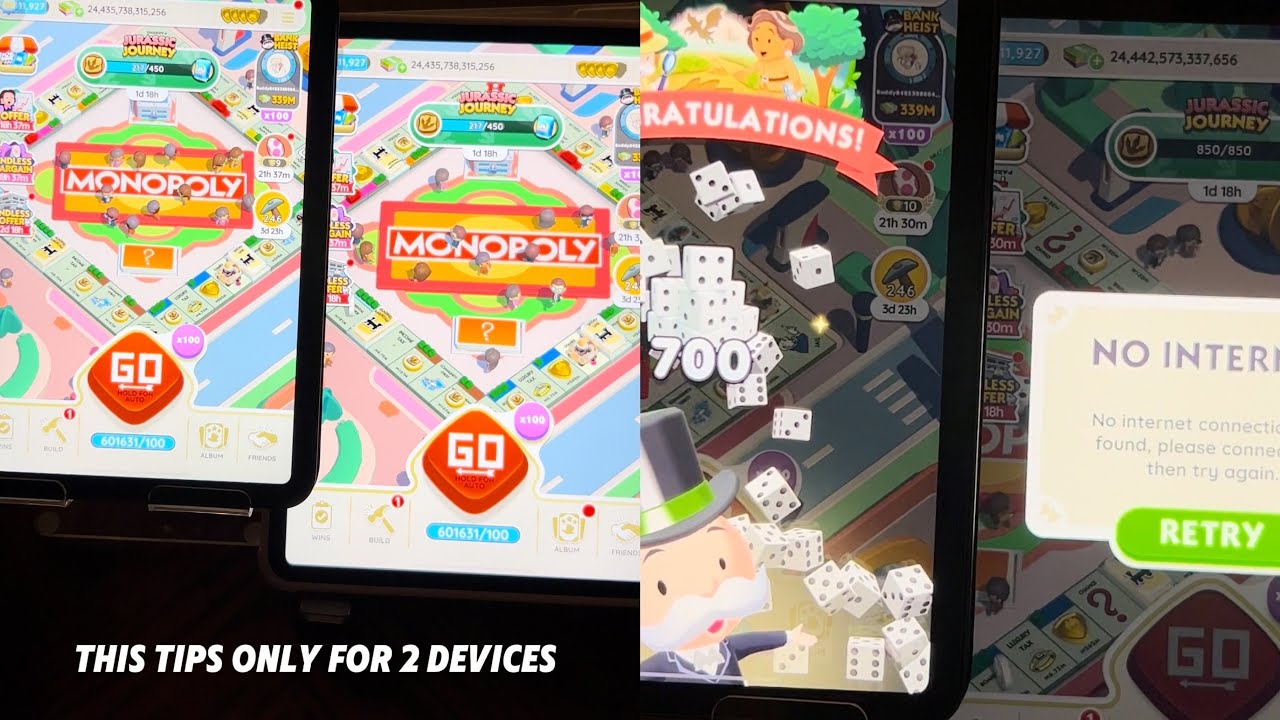 MonopolyGO!Tips For Can’t Use APM | APM Can’t Hack More | Dice Roll Change Random😔#monopolygo #hack