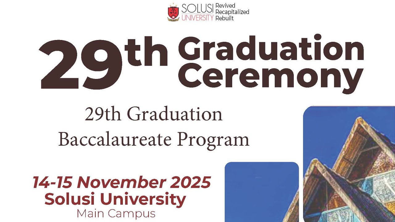 29th Graduation || Baccalaureate Services