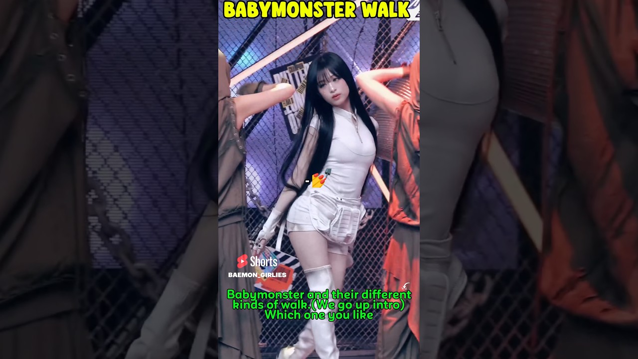 We go up intro walk🔥#babymonster #shorts #fyp #kpop #viral