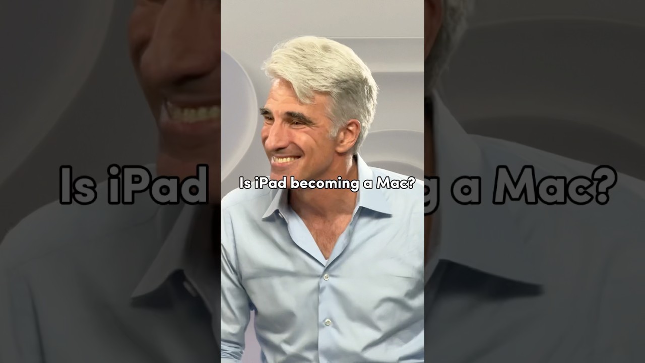 Craig Federighi on iPadOS 26 👀📱💻