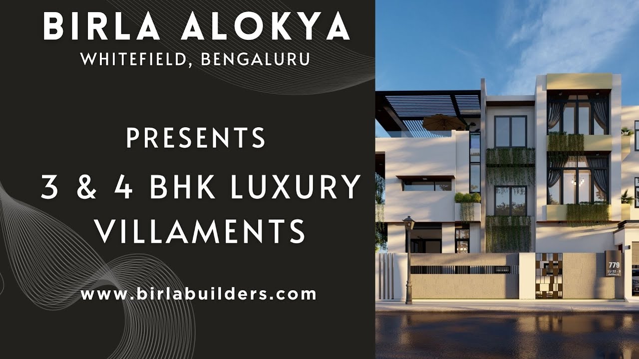 Birla Alokya Whitefield, Bengaluru -  The iconic luxury home.