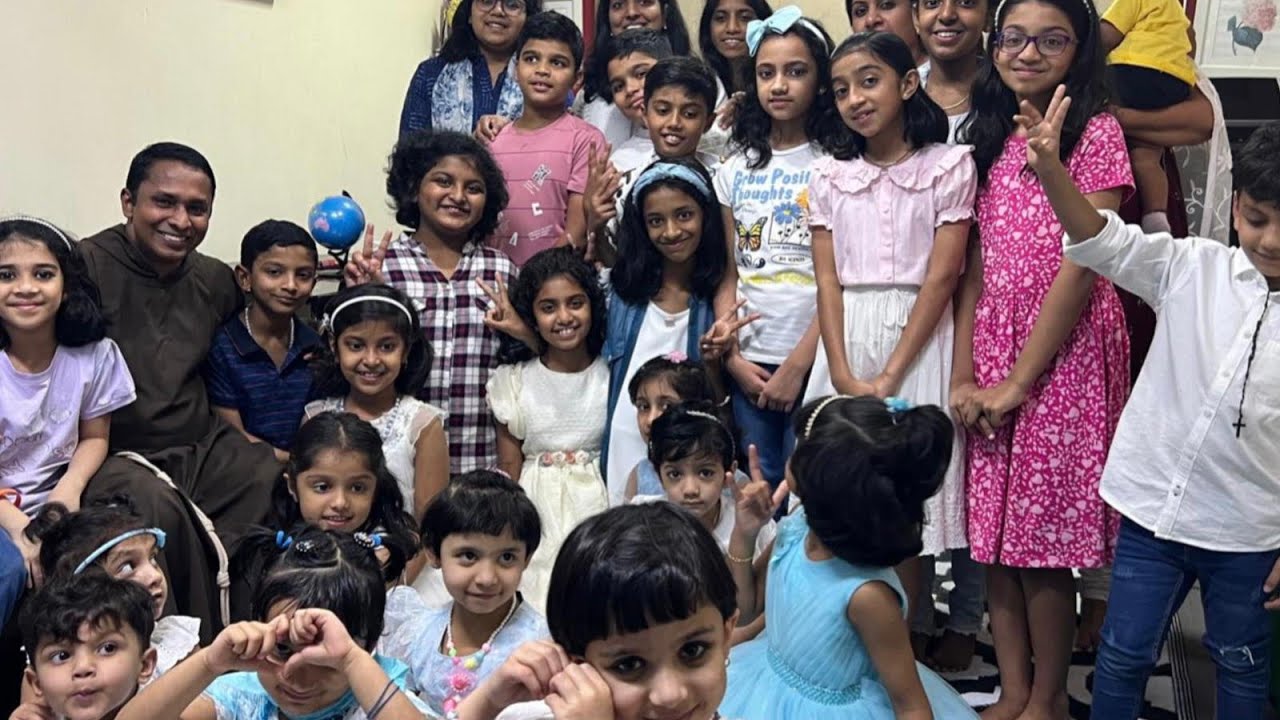 Mother Mary Bday Celebration with Kids Ministry