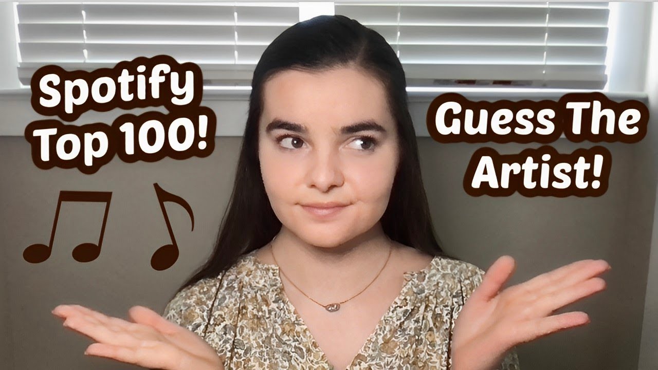 ASMR The Top 100 Spotify Songs | Can You Guess the Artist?
