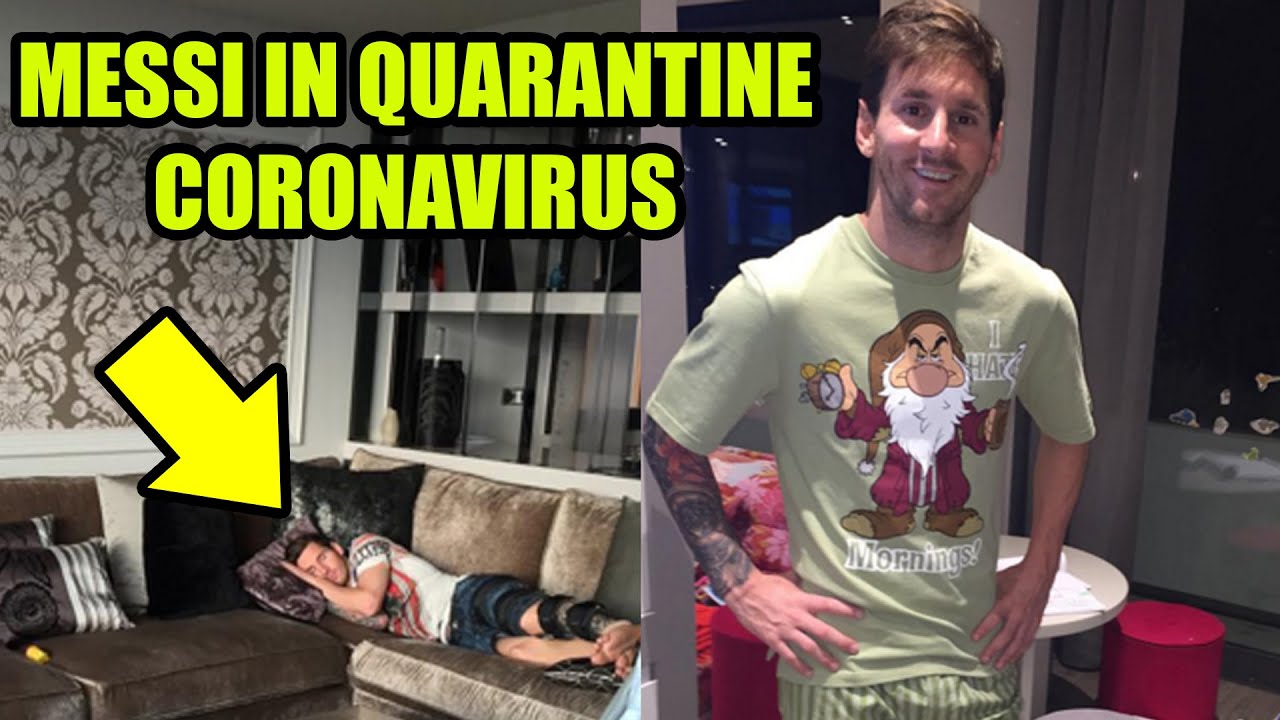 Lionel Messi In Quarantine Becayse of Corona Virus - Sends Message To His Fans
