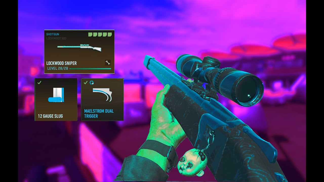 I used the ONE SHOT LOCKWOOD 300 as a SNIPER in Vondel! (SLUG SHOTGUN SNIPER)