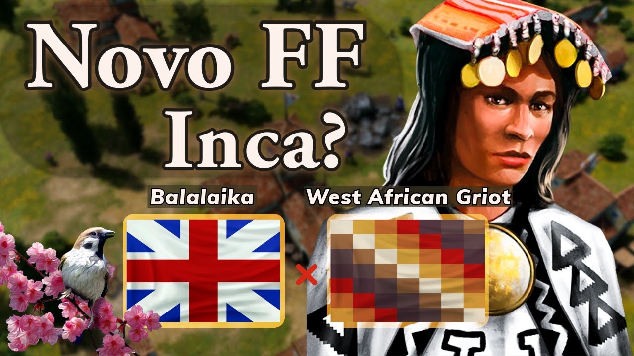 Nunca tinha visto este FF inca! - Balalaika vs West African Griot - Age of Empires 3: DE