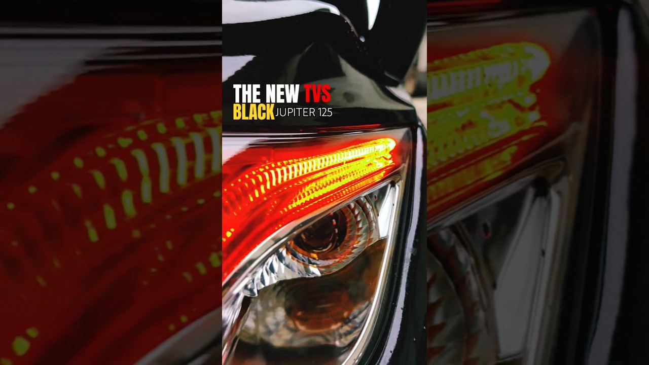 THE NEW TVS JUPITER BLACK COLOUR #new #jupiter125 #jupiter #shorts #share #black