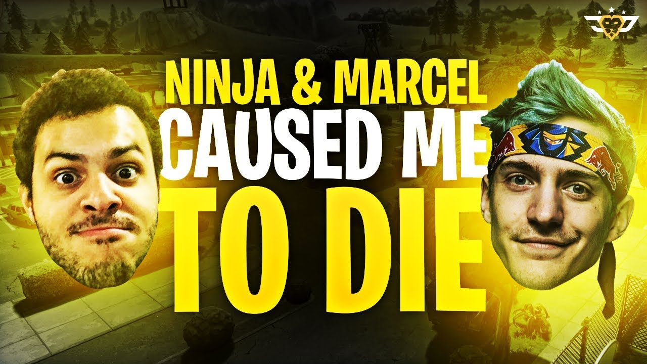 NINJA AND MARCEL CAUSED ME TO DIE?! I NEED NEW FRIENDS! (Fortnite: Battle Royale)