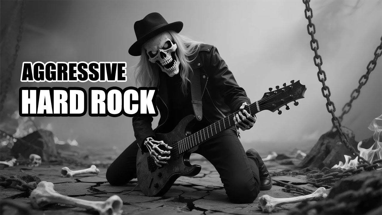 Aggressive Hard Rock - Intense Instrumental for Heavy Workout, Study & Gaming | Steel Riff Union