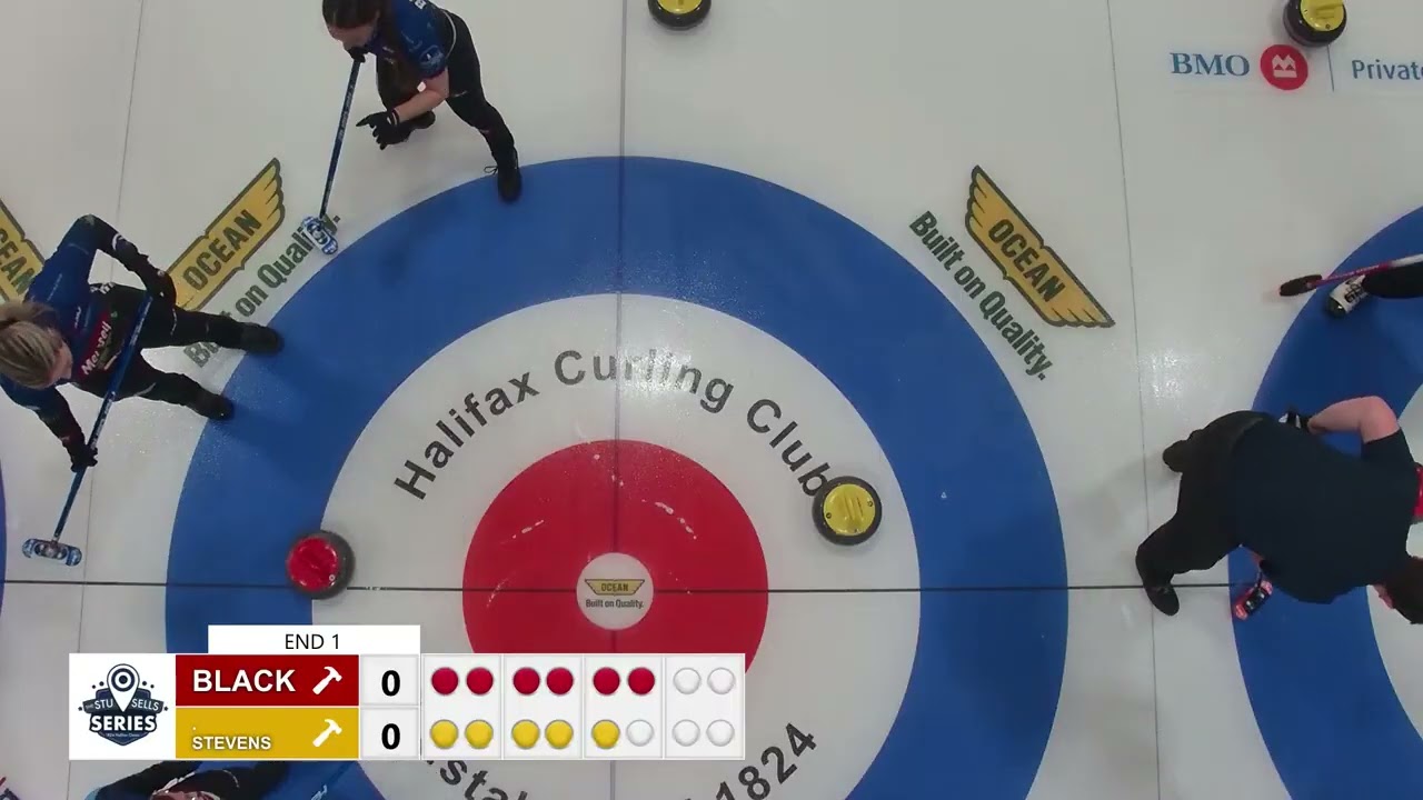 FEATURE  Christina Black vs  Taylour Stevens   Draw 4   Stu Sells 1824 Halifax Classic 8