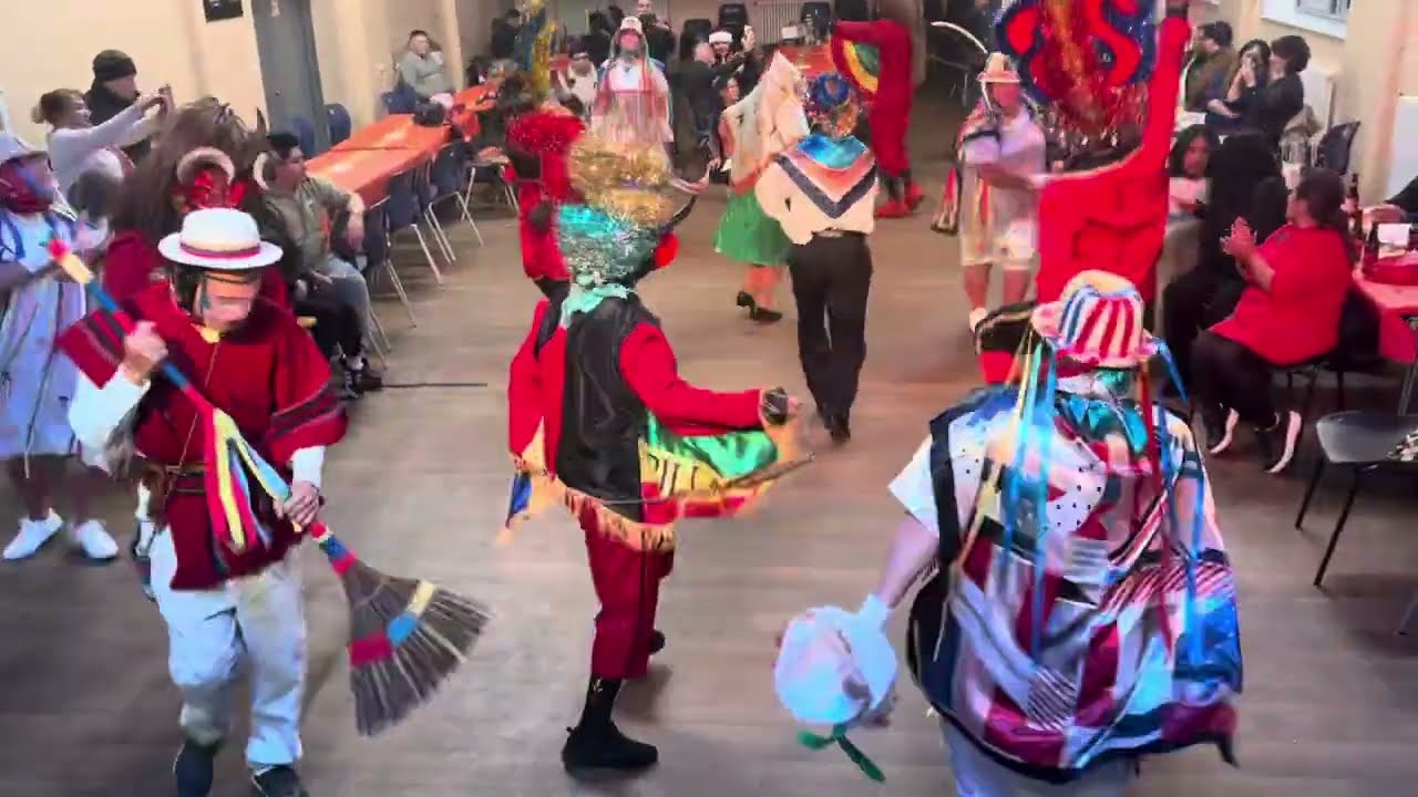 Presentación de la Diablada pillareña Londres 🇪🇨🇬🇧 fiestas de Quito 14/12/24