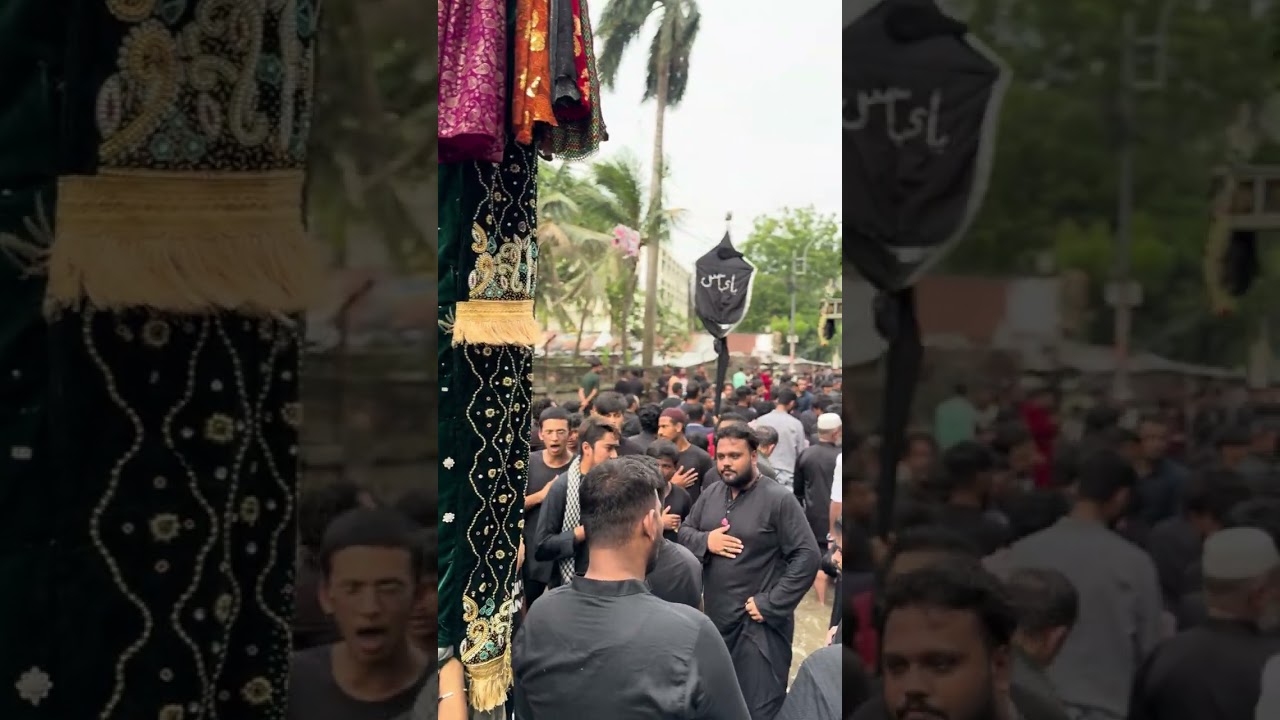 5th Muharram 1446 Julus | 2024 Procession by Anjuman e Haidari, Dhaka, Bangladesh