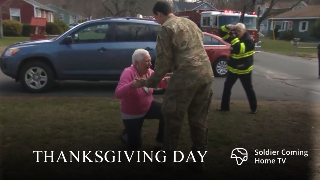 Soldier surprise family in THANKSGIVING DAY | BEST COMPILATION