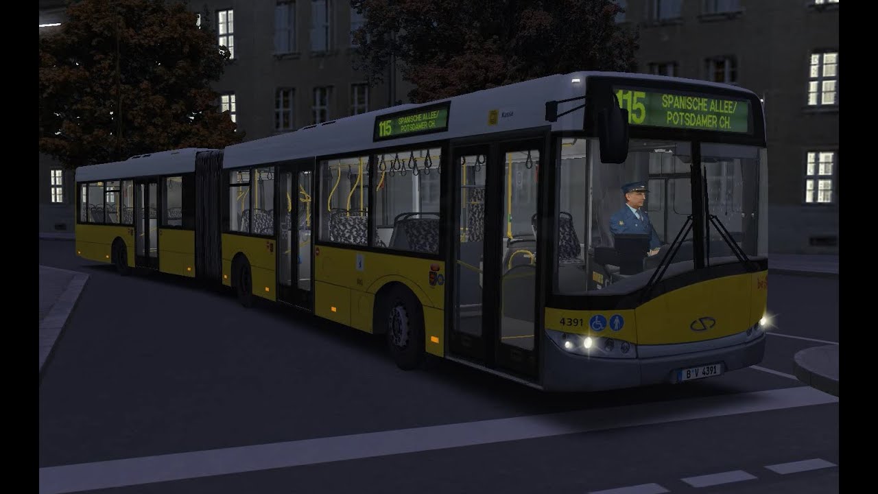 OMSI 2. Add-On - Berlin X10, Line 115, Solaris Urbino 18. Part 1