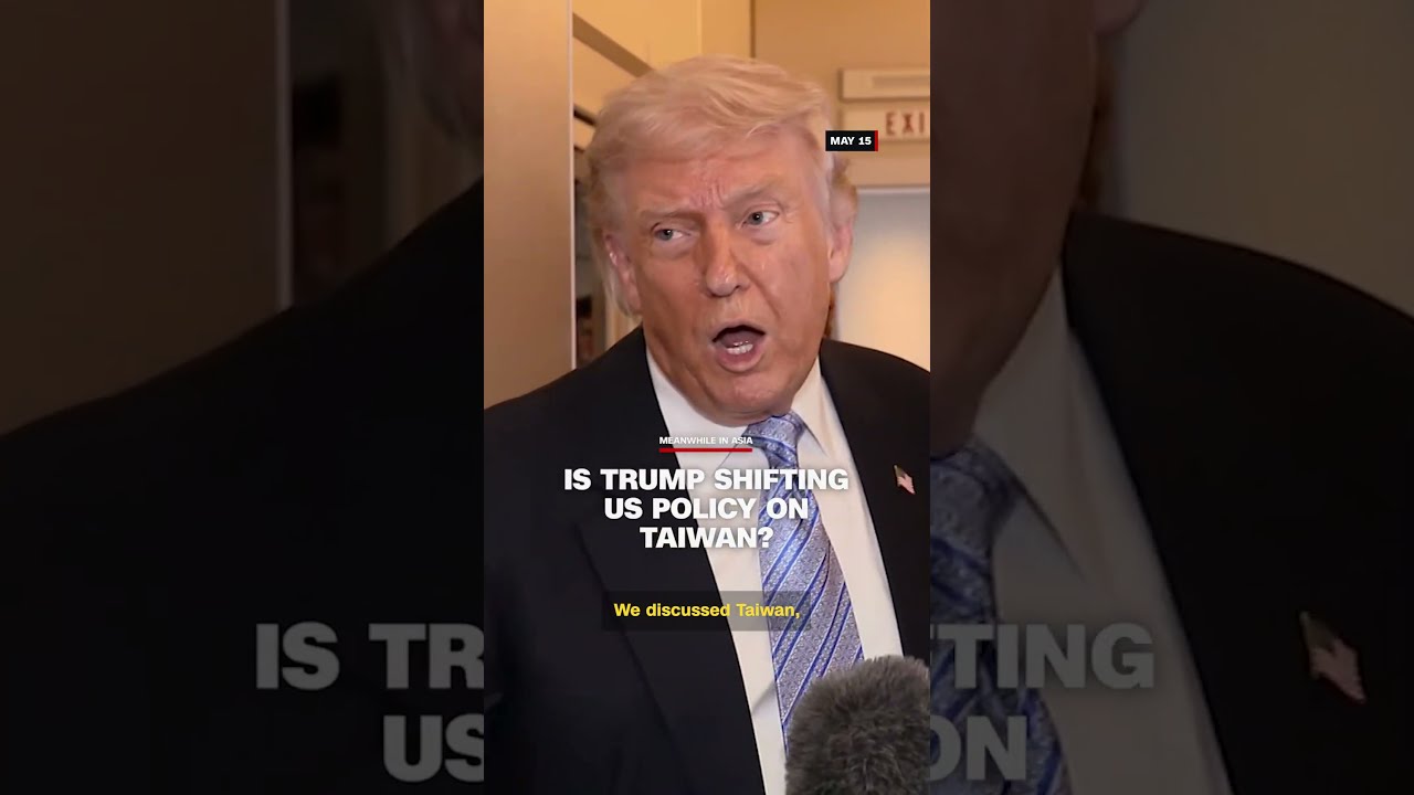 Is Trump shifting US policy on Taiwan?