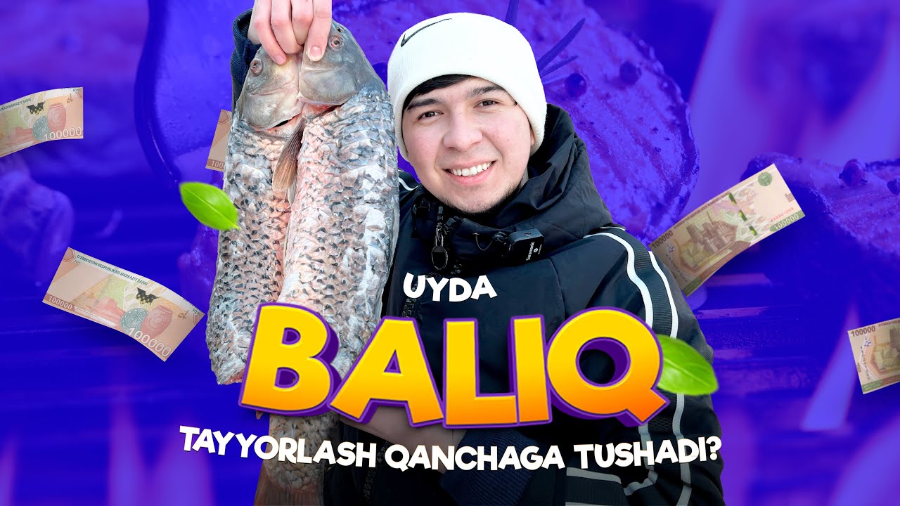 UYDA BALIQ TAYYORLASH QANCHAGA TUSHADI?
