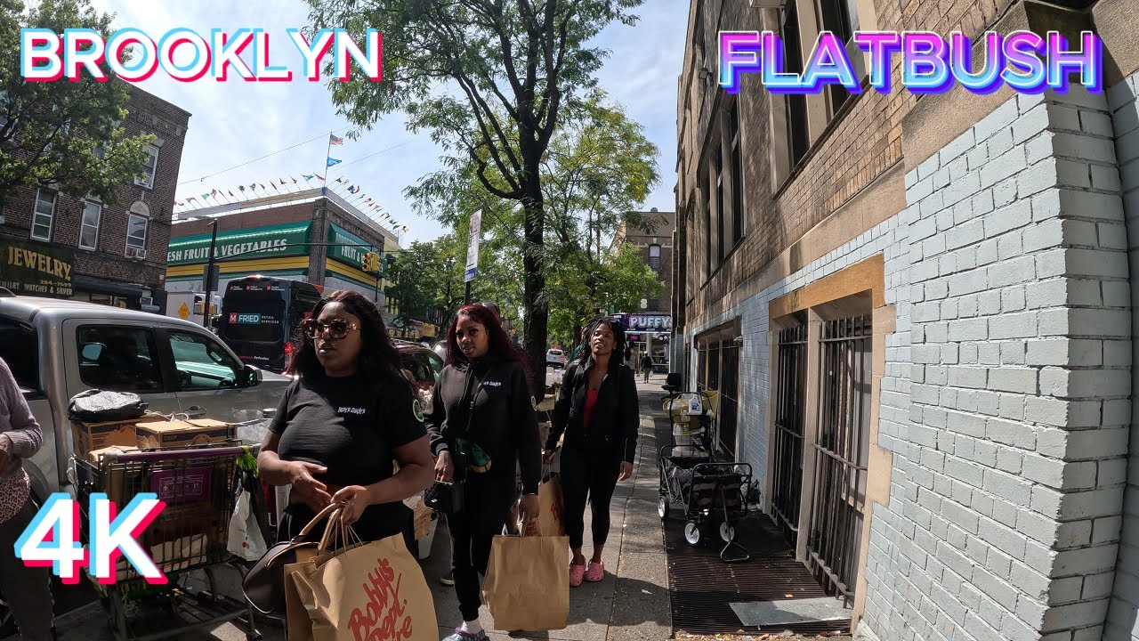 BROOKLYN FLATBUSH / EAST 18 STREET TO BEDFORD AVE.[4K] WALKING TOUR NYC USA (09 22, 23)!!!