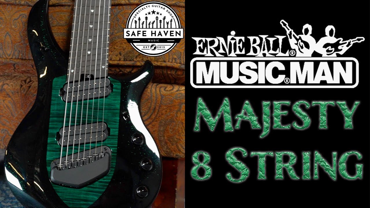 Разбор и демо гитары Ernie Ball Music Man Majesty 8 String