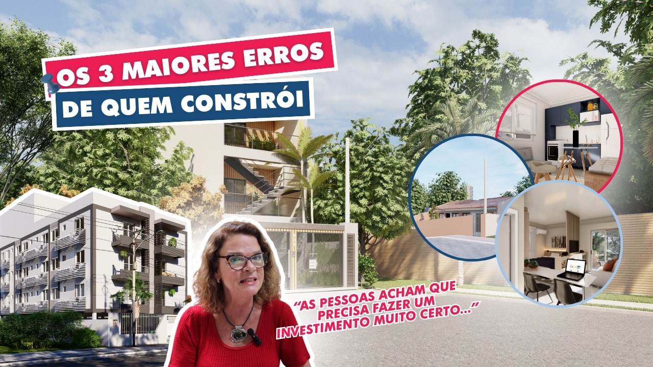 Os 3 Maiores Erros de quem Constrói e Como os Evitar | Dica de Arquiteta