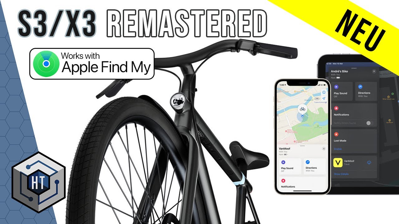 VanMoof S3 Update: Apple Find My &ndash; Wechselakku &ndash; 100&euro; RABATT (S4/X4 - 2021)