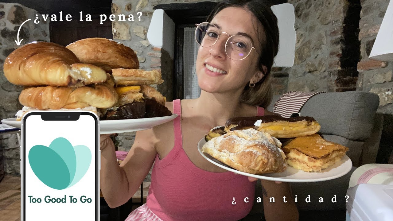 un día salvando comida con TO GOOD TO GO ¿vale la pena? ¿cantidad de comida? ¿precio? | Paula Moon