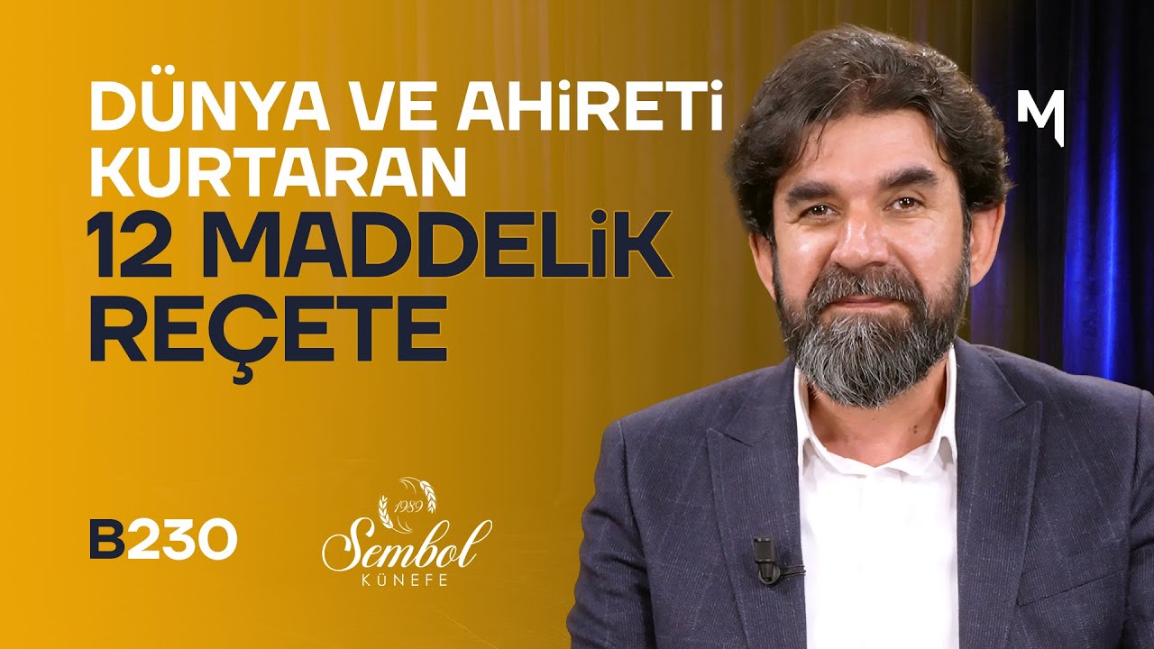Peygamberimizden Ebedî Saadet Nasihatleri - B230 - Biri Bir Gün | Serdar Tuncer