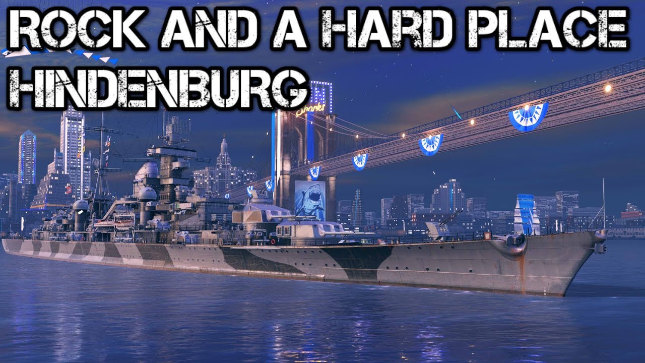 World Of Warships Rock and a Hard Place Hindenburg