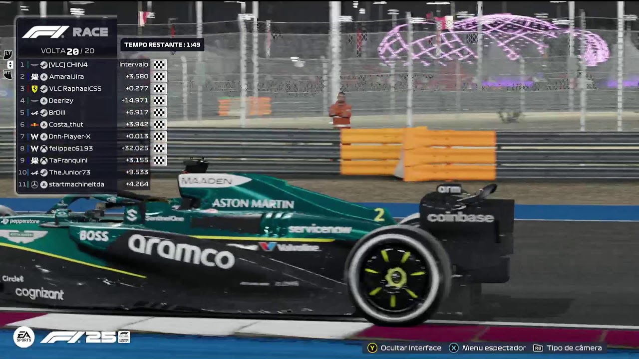 Liga Revolução F1 25 - Qatar