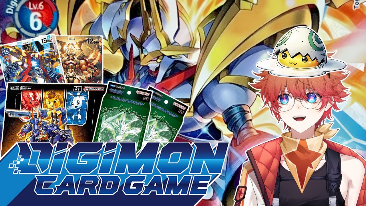 [HANDCAM] Starting My Digimon Card Game Journey! Let's Open Some Packs!! w/ eggeuboye!