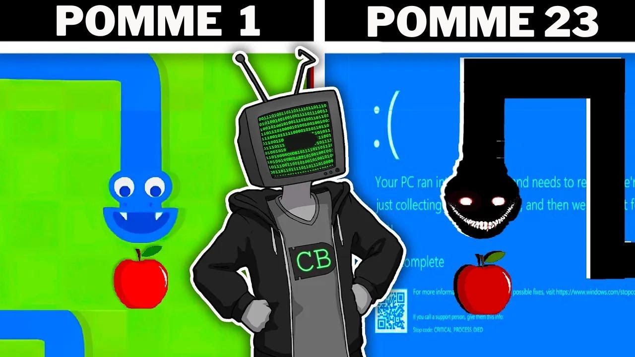 Snake, mais chaque FOIS qu’il MANGE supprime un FICHIER System32 aléatoire
