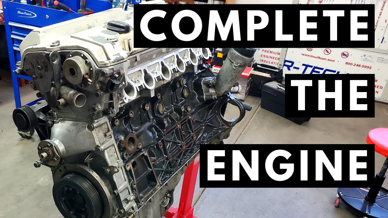 Завершите сборку двигателя M104 Turbo (Эпизод 17)