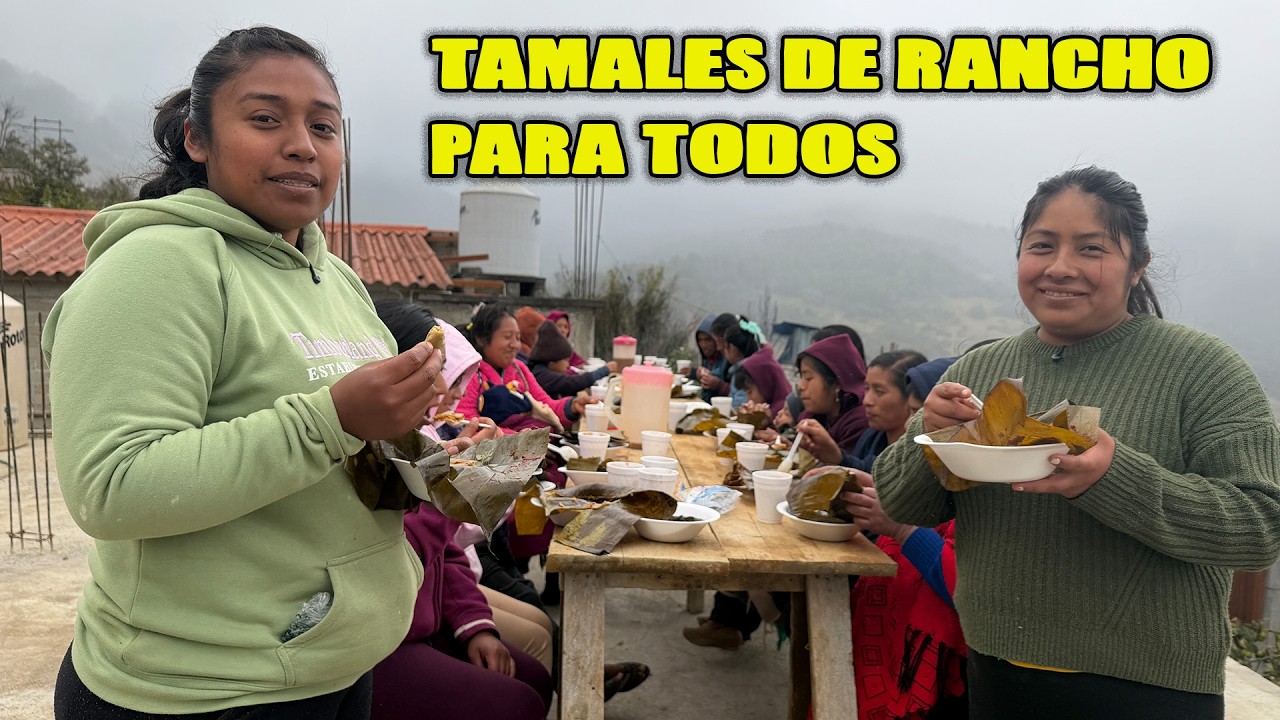 Cumplimos el reto de los tamales y lo compartimos con nuestra gente