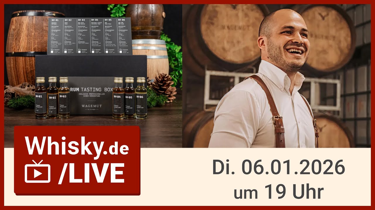 Wagemut Rum Live Tasting