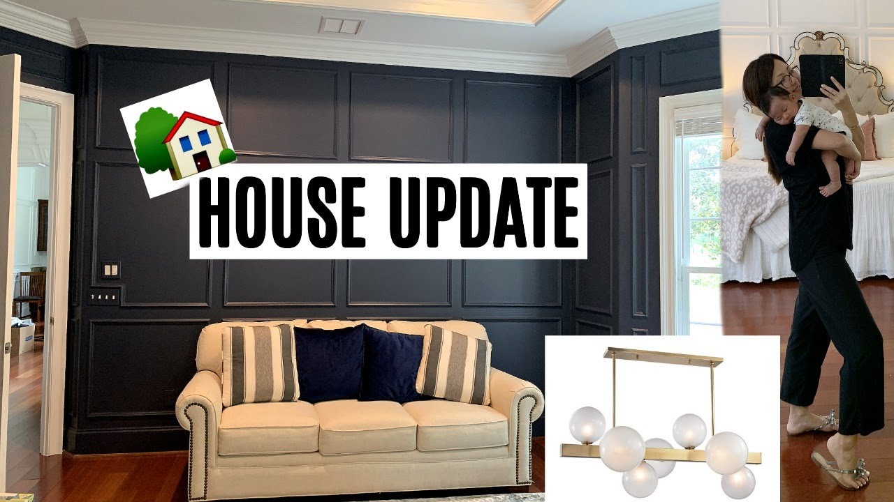 HOUSE RENOVATION EPISODE # 2 | NEW OFFICE, HALL WAY, NEW DINING TABLE, RUG etc...