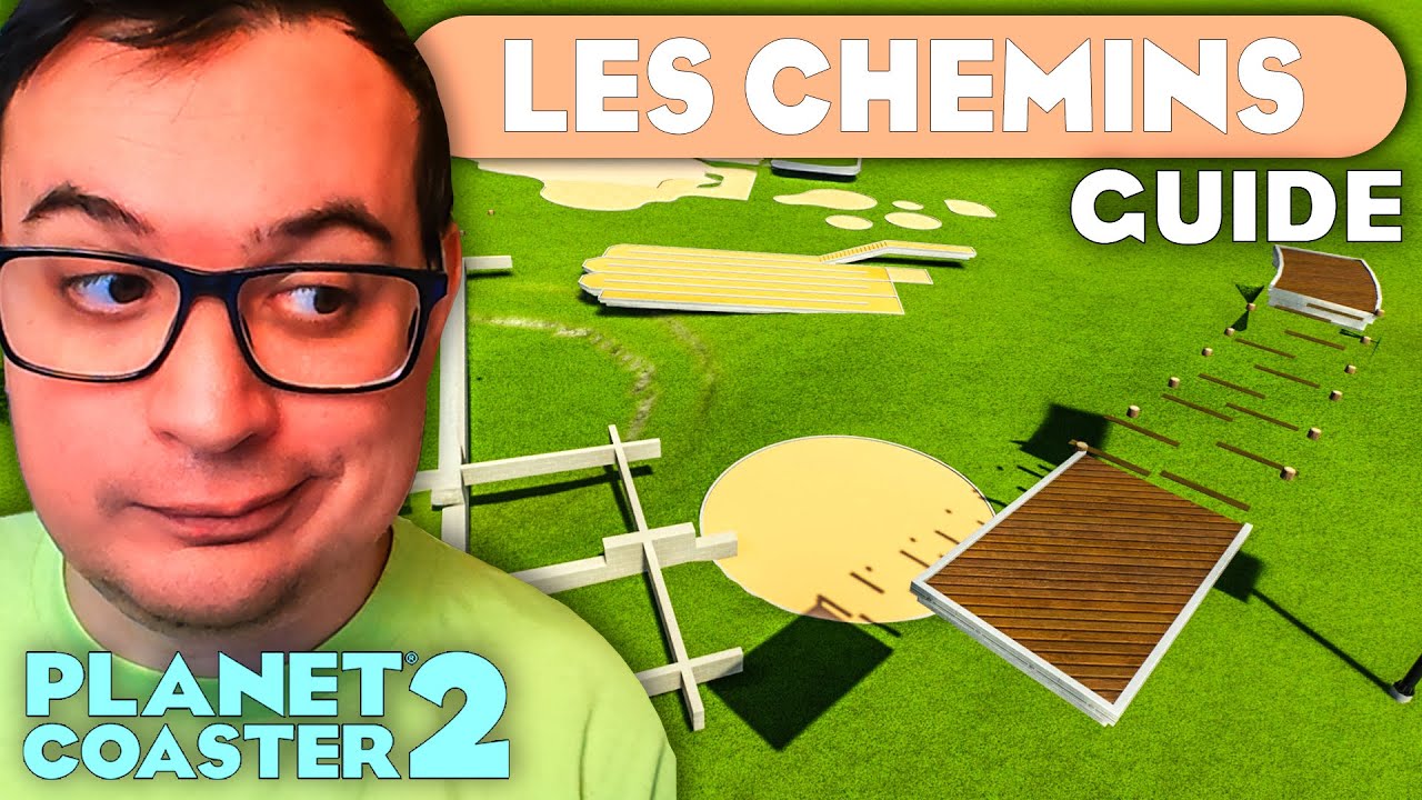 MAITRISER les outils des CHEMINS | TUTORIEL | PLANET COASTER 2