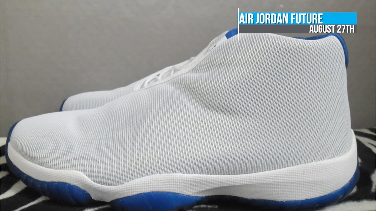 Jordan Future Sport Blue, adidas SL Loop 1972 Munich, Vans Sk8-Hi History - Today in Sneaks